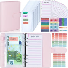 Budget Planner Deutsch A6 Binder Geld Spar Mappe Budgetplaner