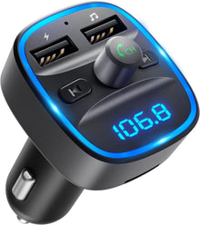 Bluetooth FM Transmitter Auto Adapter mit Dual USB Ports und