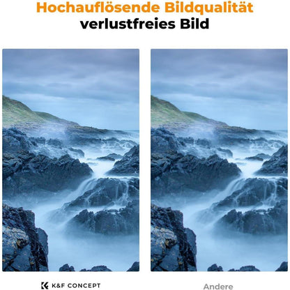 Magnetischer Variabler ND Filter 62mm ND8-128