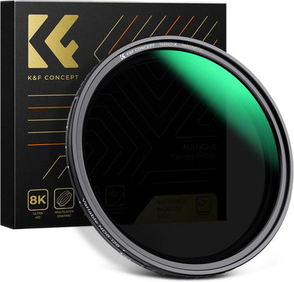 58mm Magnetischer Variabler ND Filter ND8-128 Neutral Graufilter