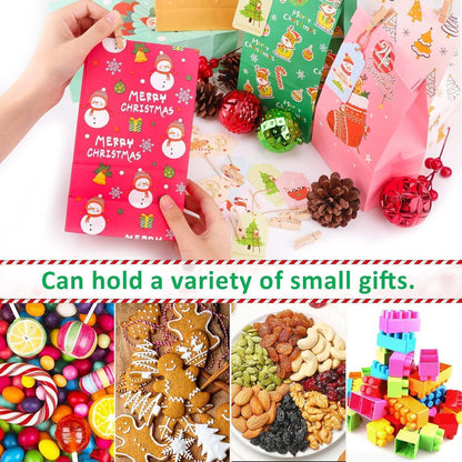 Adventskalender zum Befüllen Kinder 2024 groß Mehrfarbig