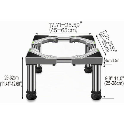 Verstellbarer Kühlschrank-Sockel 45-65cm | Höhenverstellbar