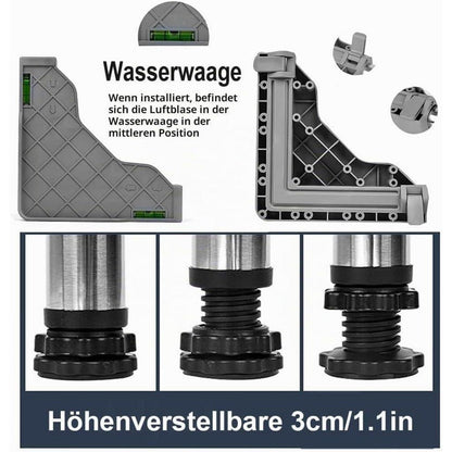 Verstellbarer Kühlschrank-Sockel 45-65cm | Höhenverstellbar