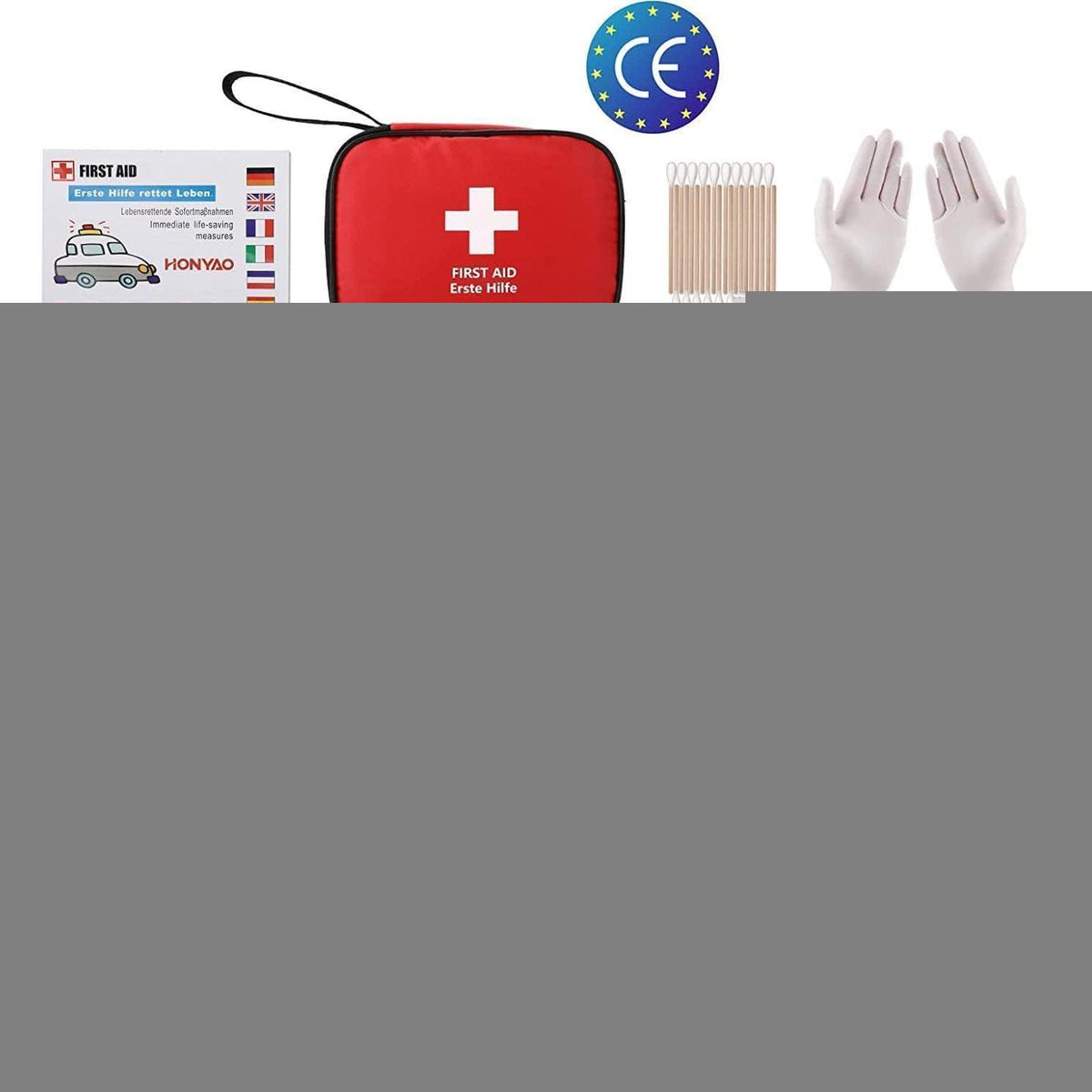 Mini Erste Hilfe Set 90tlg. – Reiseapotheke für Outdoor & Alltag