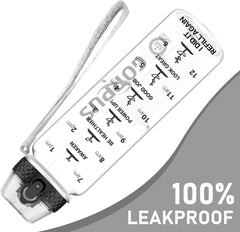 Sport Wasserflasche 1L BPA Frei Auslaufsicher mit Strohhalm und Zeitmarkierungen