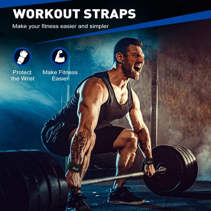 HPYGN Zughilfen Profi Lifting Straps Fitness Bodybuilding