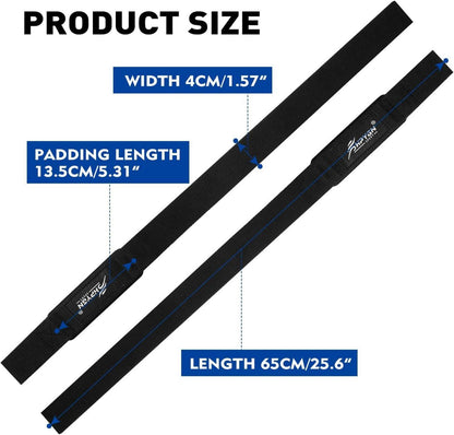 HPYGN Zughilfen für Krafttraining Fitness Bodybuilding-Powerlifting Straps