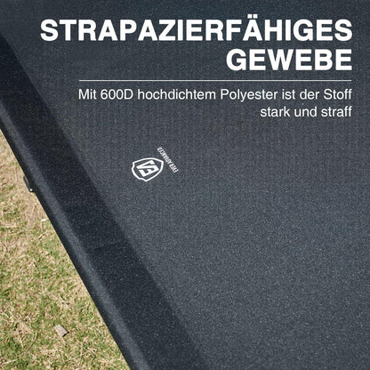 XXL Feldbett klappbar 300kg belastbar Campingbett Outdoor 214cm x106cm