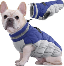 Wasserdichter Hundemantel Winterweste mit Fleecefutter & Reflektoren