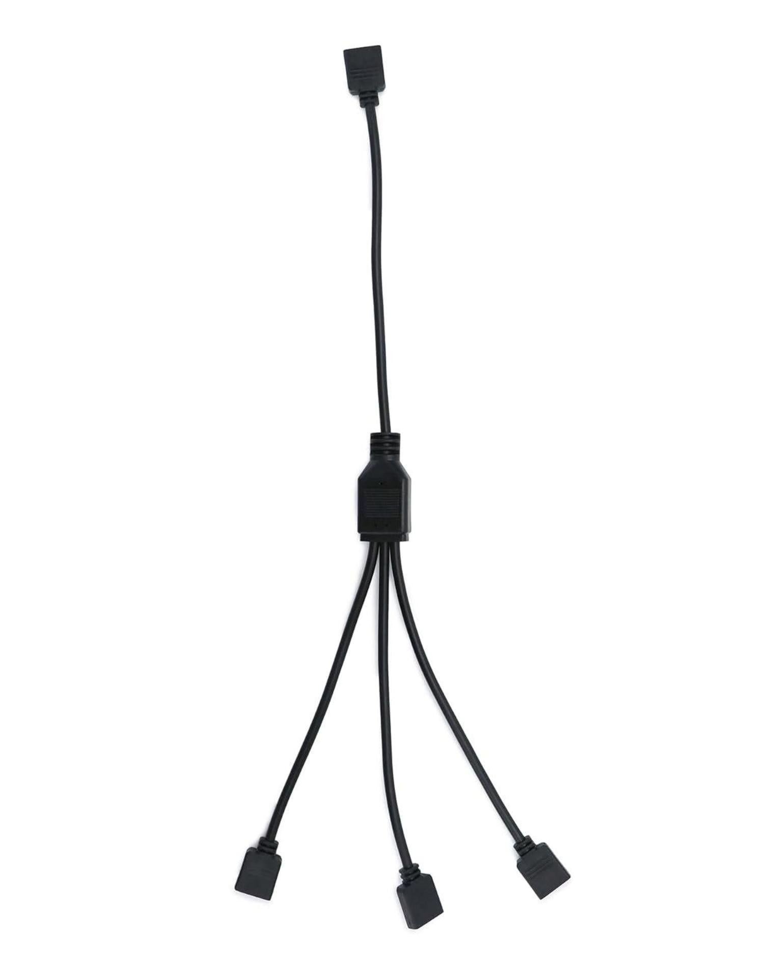 QWORK® 5V ARGB Splitterkabel 1 Buchse auf 3 Stecker