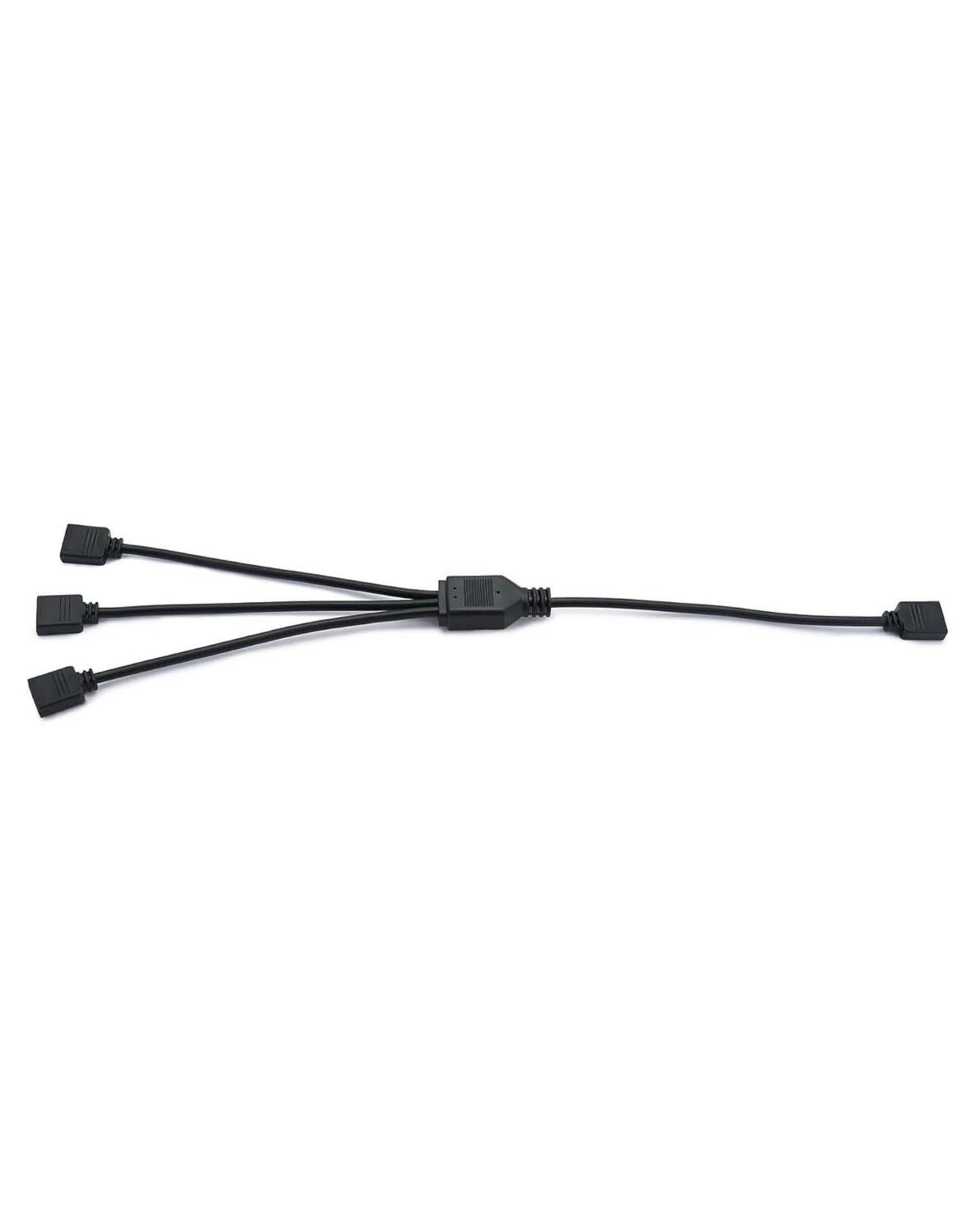 ARGB Splitterkabel 1 Buchse auf 3 Stecker 30cm QWORK® 5 V