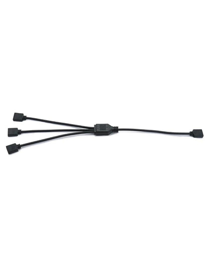 ARGB Splitterkabel 1 Buchse auf 3 Stecker 30cm QWORK® 5 V