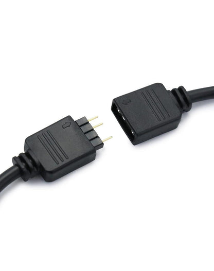 QWORK® ARGB Splitterkabel für CPU-Kühler und ARGB-Lüfter 30cm