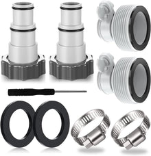 4er Pack Pooladapter Poolschlauch Adapter Intex Pool Schlauchadapter