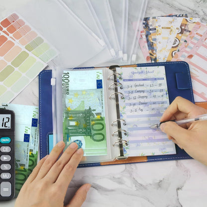 Budget Planner A6 Haushaltsbuch Geldfächer Organizer Buch