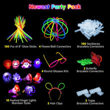 Segotendy Knicklichter Party Set mit 100 Leuchtstäben