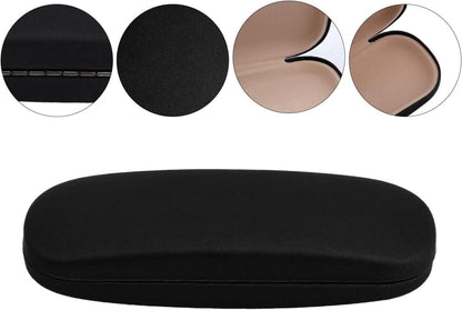 2er Set Hartschalen Brillenetui in Blau und Schwarz