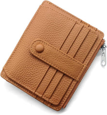 Echtes Leder RFID Kartenetui Damen Herren Slim Wallet Geschenkbox