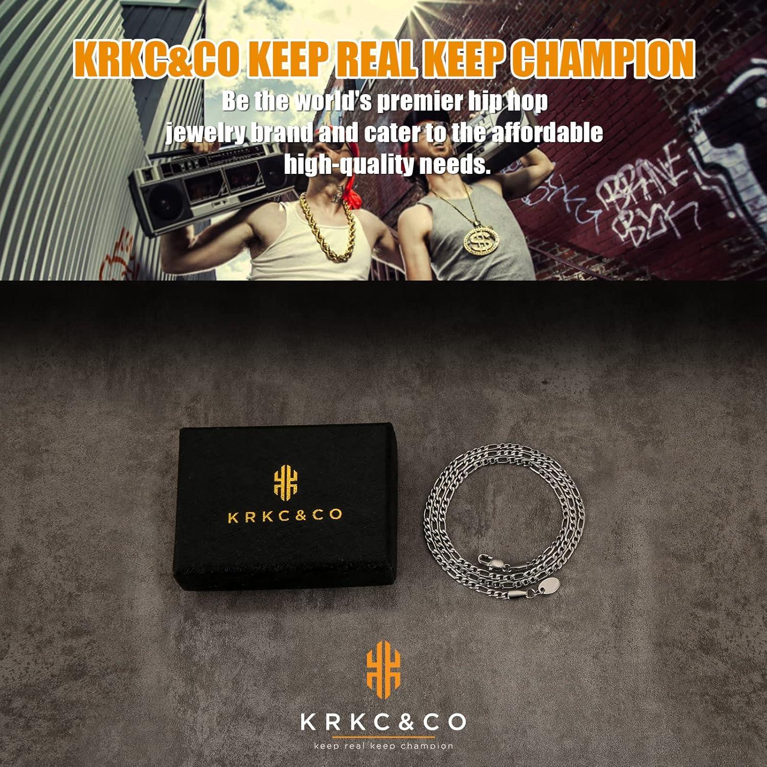 Herren Kette Figaro SL 3 22 Zoll Hochwertig Versilbert