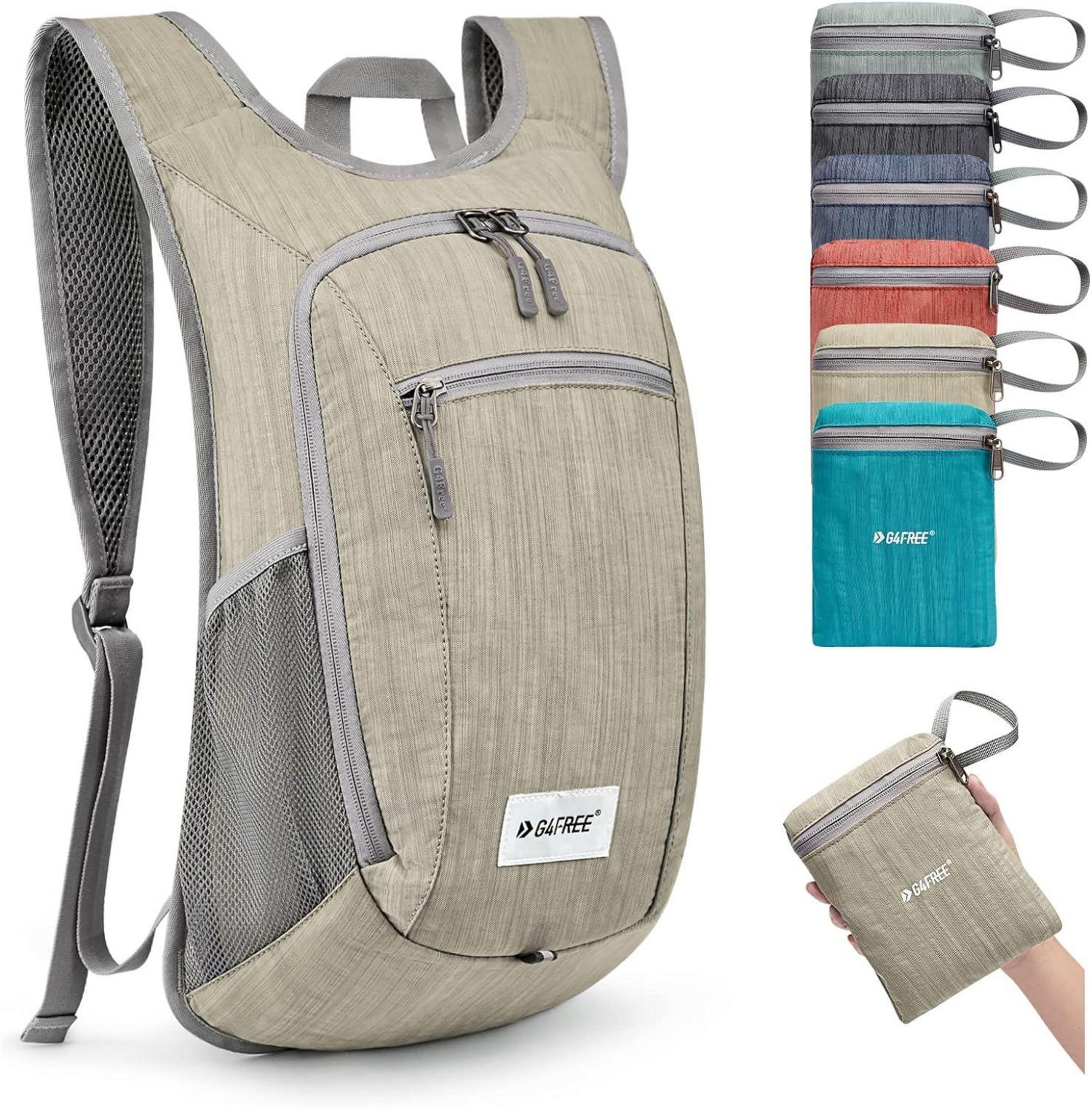 Kleiner Faltbarer Rucksack Leichter Wanderrucksack Outdoor Daypack