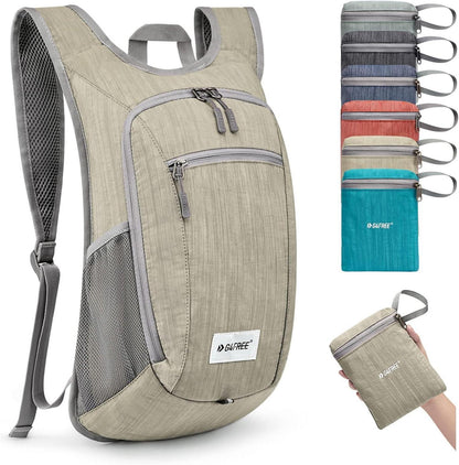Kleiner Faltbarer Rucksack Leichter Wanderrucksack Outdoor Daypack