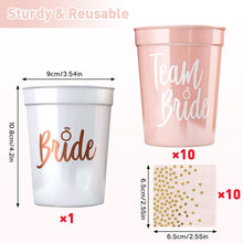 Bachelorette Party Cups Bride Tribe Cups 11 Tassen 340 ml