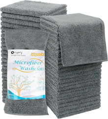 Mikrofaser Waschlappen Set 50 Stück saugfähig weich 30,5 x 30,5 cm