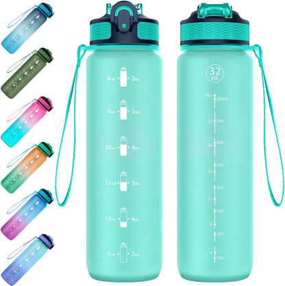 Auslaufsichere Sport-Wasserflasche mit