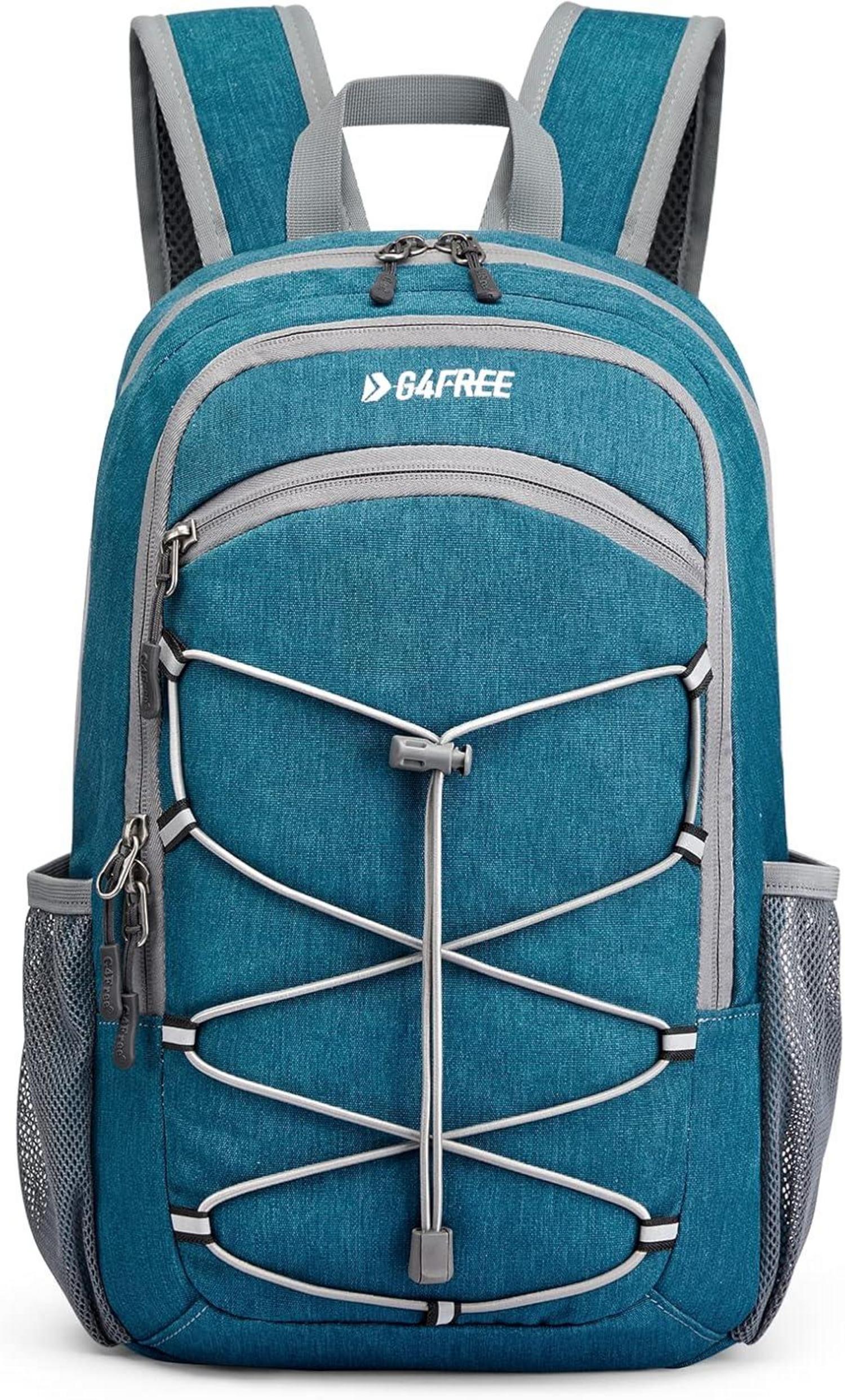 Leichter 12L Rucksack RFID-Blockierung Sicherheitspfeife - Blau