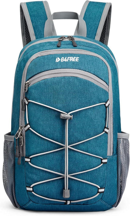 Leichter 12L Rucksack RFID-Blockierung Sicherheitspfeife - Blau