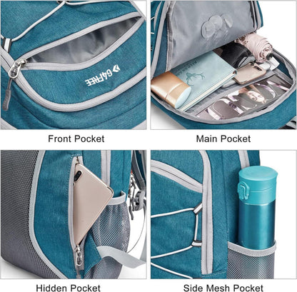 Kleiner Rucksack 12L Unisex Tagesrucksack Leichter Reiserucksack