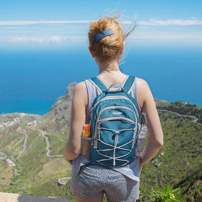 Leichter RFID Tagesrucksack 12L Blau für Reisen & Wandern