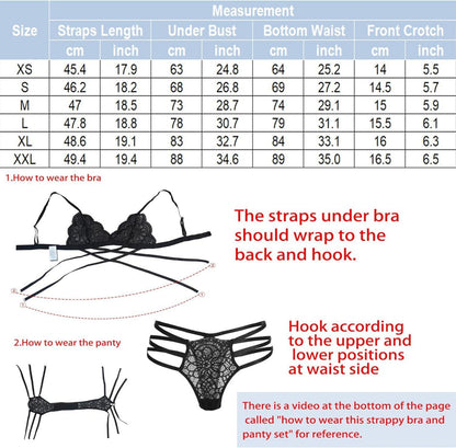 Damen Spitzen Dessous Set Reizwäsche BH Höschens Set Erotik M Hellgrün
