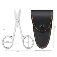 ACWOO Nagelschere Set Rostfrei Sharp Curved mit Etui