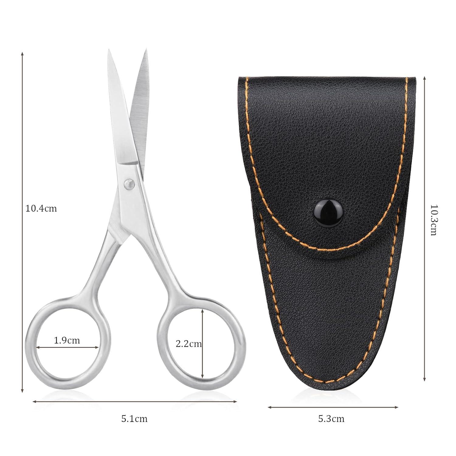 Nagelschere Hautschere Nagelhautschere mit Etui Edelstahl