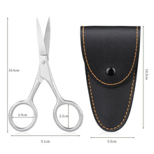 Nagelschere Hautschere Nagelhautschere mit Etui Edelstahl