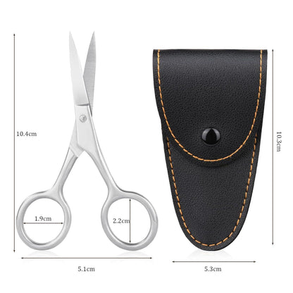 Nagelschere Hautschere Nagelhautschere mit Etui Edelstahl