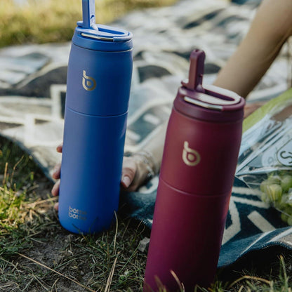 Isolierte Wasserflasche Edelstahl 32oz mit Strohhalm Griff BPA-frei