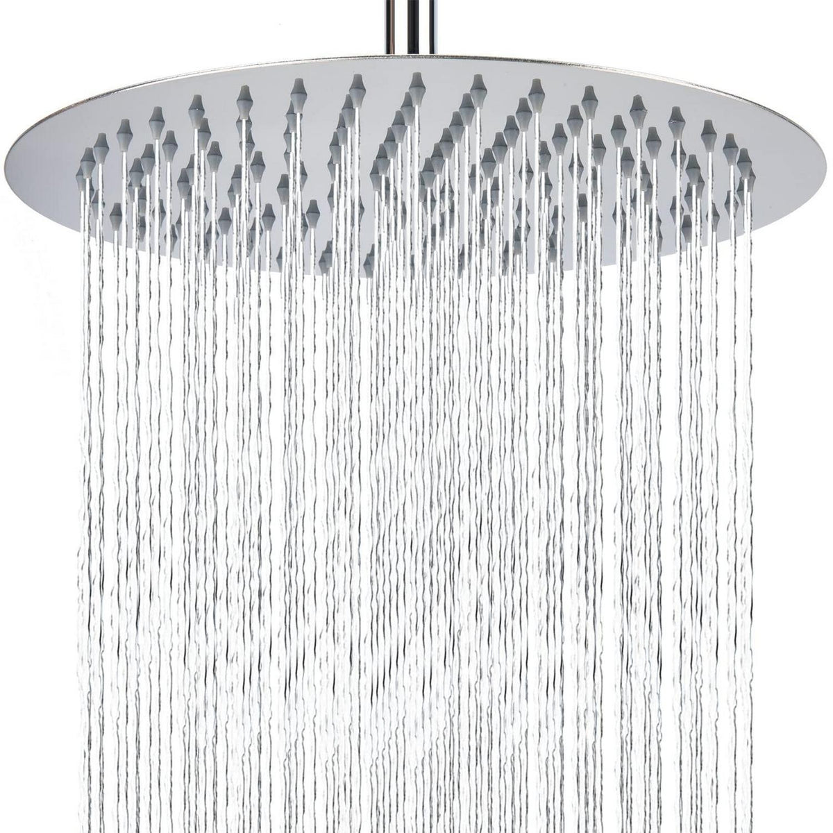 30cm Regenbrause Chrom Edelstahl Duschkopf Wand/Decke