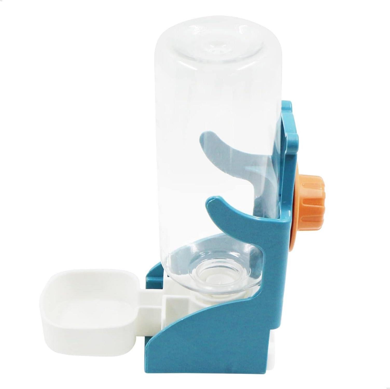 Automatischer Vogel Trinkbrunnen 500ml Blau transparent - 1 Stück