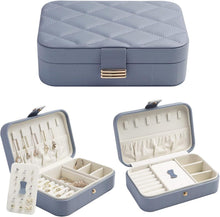 KAMIER Reise Schmuckkästchen für Damen Aufbewahrung Ohrringe