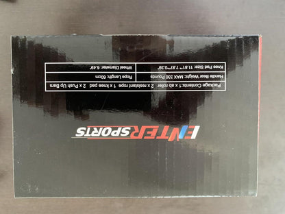 EnterSports Bauchroller 6-in-1 + Fitnessband, Liegestütze, Kniematte, Bauchmuskeltrainer