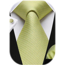 Herren Hochzeit Krawattenset Solide Krawatte Einstecktuch