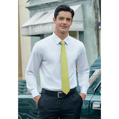 Herren Hochzeit Krawattenset Solide Krawatte Einstecktuch