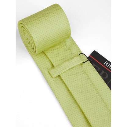 Herren Hochzeit Krawattenset Solide Krawatte Einstecktuch