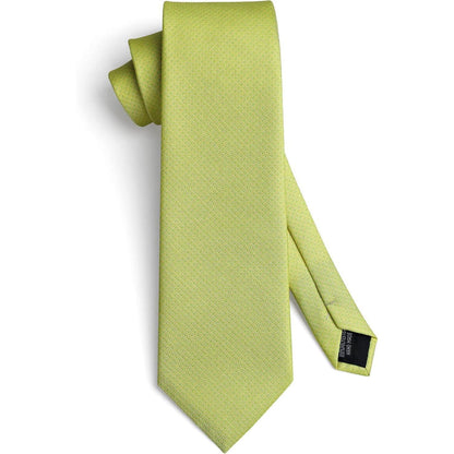 Herren Hochzeit Krawattenset Solide Krawatte Einstecktuch