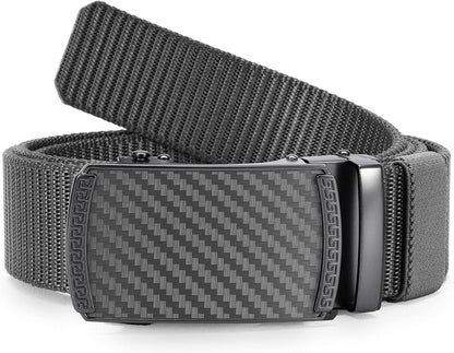 Nylon Automatik Gürtel Herren 35mm, Atmungsaktiver Stoffgürtel