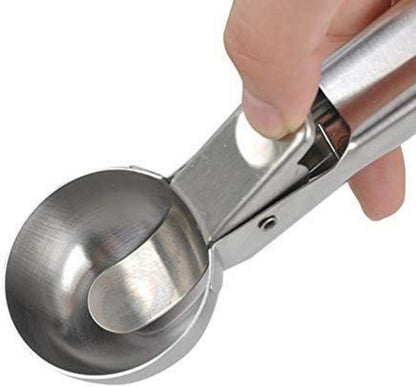 Edelstahl Eislöffel Profiqualität 18cm für Eiscreme