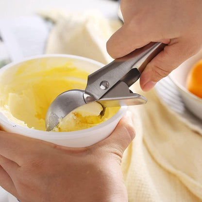 Eisportionierer Profi Edelstahl Eislöffel für Eiscreme Melone Fleischbällchen