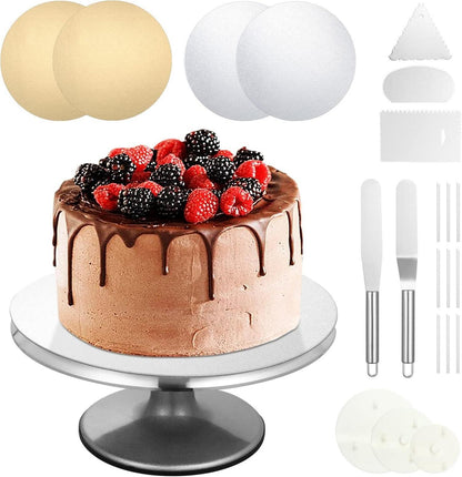 Drehbarer Tortenständer Aluminiumlegierung 13-teilig